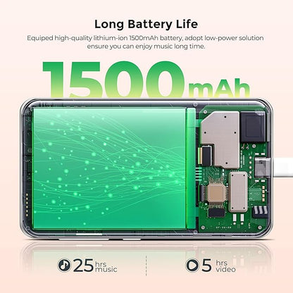 Innioasis MP3 Player with Bluetooth and WiFi, 160GB MP3 Player with Spotify for Kids, 4" Touch Screen Android MP3 MP4 Player with Pandora,Amazon Music,Audible,Libby,Audiobooks(White)