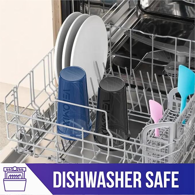 '-2 Pack- 28 oz Protein Shaker Bottles for Protein Mixes - 2x Wire Whisk | Leak Proof Shaker Cups for Protein Shakes | Protein Shaker Bottle Pack | Shakers for Protein Shakes-Blue&Black