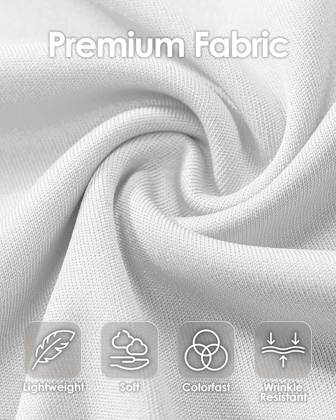 Boladeci Men's Swim Shirt Short Sleeve UPF 50+ Sun Protection SPF UV Moisture Wicking Lightweight Quick Dry Rash Guard