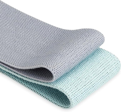 Gaiam Adjustable Hip Bands - 2-Pack Resistance Bands for Working Out, Buckle Adjustable Workout Bands with 4 Light and Medium Resistance Levels Target, Tone, and Strengthen Lower Body - 2 Pack