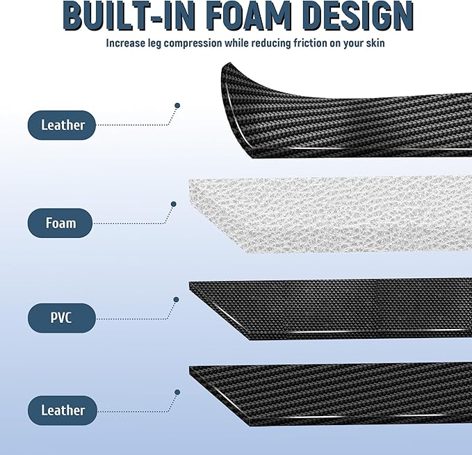 Hamstring Stretcher for Knee Extension & Pain Relief, Adjustable Low Back, Calf, Leg & Hip Stretching Device for Flexibility, ACL Surgery Recovery Physical Therapy Equipment - Upgraded 2025