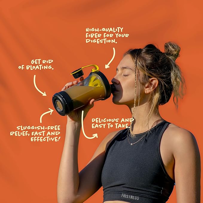 Fiber Powder to Supports Bloating Relief & Gut Health, Helps Maintain Regularity, Prebiotic, Superfood, Omega-3 ALA, Pineapple Flavor, 30 svgs