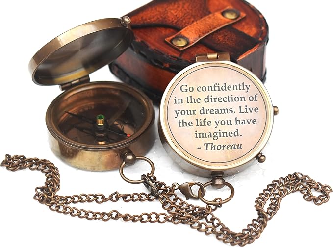 '-Thoreau's Go Confidently Graduation Gift for him