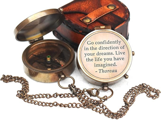 '-Thoreau's Go Confidently Graduation Gift for him