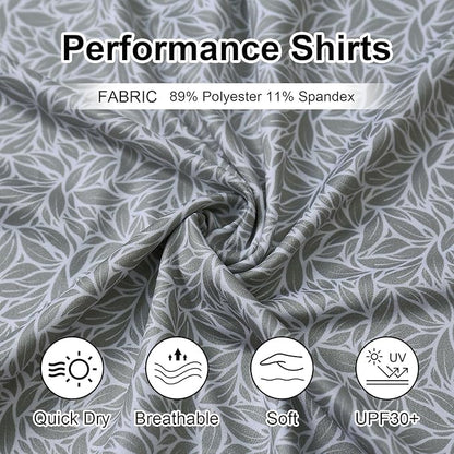 Golf Shirts for Men - Moisture Wicking Short Sleeve Performance Sport Casual Striped Collared Mens Polo Shirt