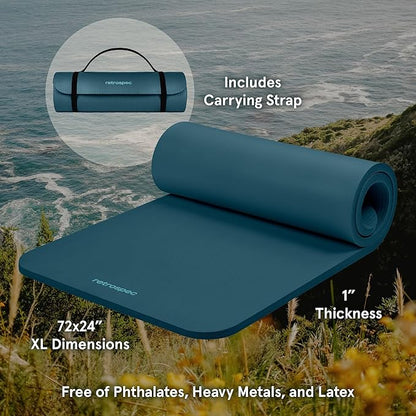 Retrospec Solana 1 inch Yoga Mat