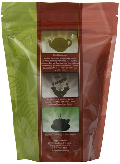 English Tea Store Loose Leaf, Darjeeling White Tips White Tea Pouches, 2 Ounce