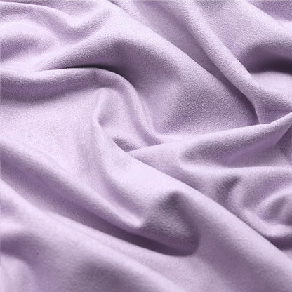 Eunzel Hot Yoga Towel, Super Absorbent Yoga Mat Towel Soft Suede Microfiber Non-Slip Towel for Bikram Pilates and Yoga Mats 72" x 26.5", Taro Purple