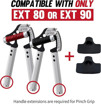 GD Pinch Grip for GD IRON GRIP EXT model, Finger Strengthener Hand Grip Exerciser Strengthener Premium Adjustable Hand Gripper for Climber