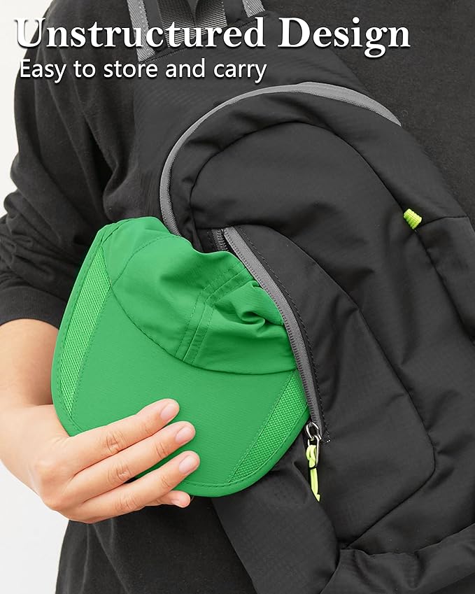 GADIEMKENSD Quick Dry Run Hat Cooling Breathable Mesh