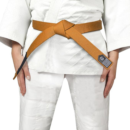 GOSPEL Vintage Series BJJ Belt for Men & Women | Brazilian Jiu Jitsu Belt with Vintage Colors
