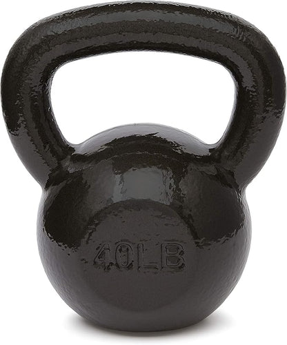 Amazon Basics Cast Iron Kettlebell