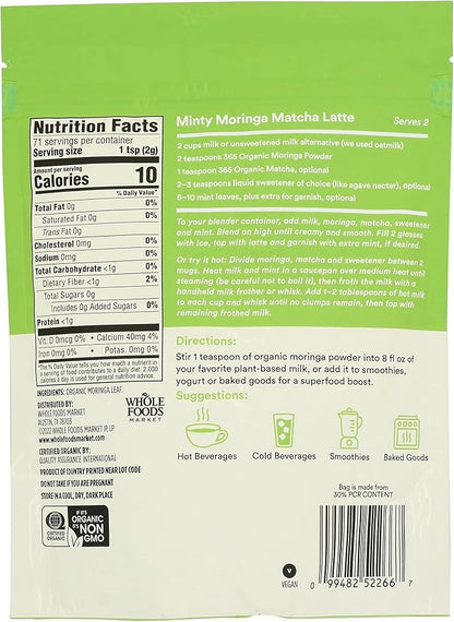365 by Whole Foods Market, Organic Moringa Powder, 5 Ounce