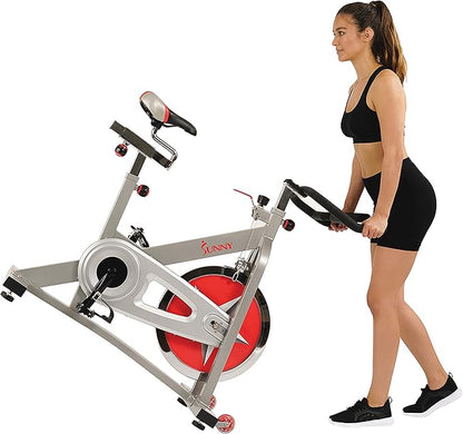 Sunny Health & Fitness ACTIVE Series Smart Exercise Bike with SunnyFit App Connection