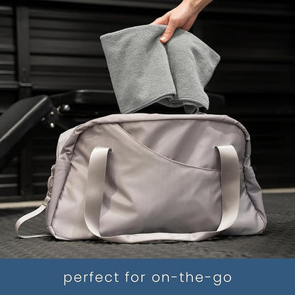 S&T INC. Microfiber Gym Towels, Yoga Towel for Home and Gym Bag, 16 Inch x 27 Inch, 6 Pack