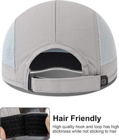 GADIEMKENSD Mens Folding Outdoor Hat Long Brim UPF 50+ Sun Protection