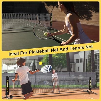 10 FT Mini Portable Tennis Net Equipment Set 2.7FT-5.1FT for