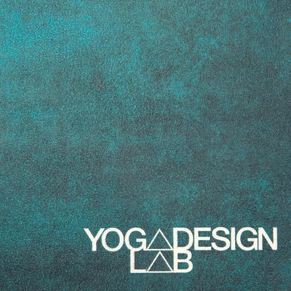 YOGA DESIGN LAB | The Combo Yoga Mat | 2-in-1 Mat+Towel | Eco Luxury | Ideal for Hot Yoga, Power, Bikram, Ashtanga, Sweat | Studio Quality | Includes Carrying Strap!