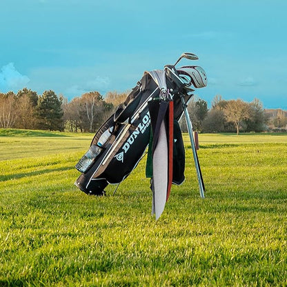 3 Pack Large Golf Towels, 16" x 24" Tri-Fold Portable Microfiber Fabric Waffle Pattern Golf Towel for Golf Bag with Carabiner Clip to Quickly Remove Sand, Mud, Dirt and Sweat