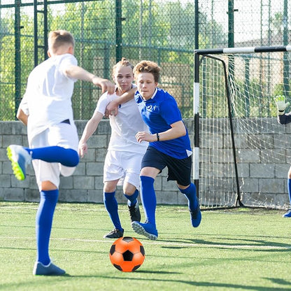 12 Pcs Soccer Balls Bulk Size 4 Soccer Balls with Pump Soft Football Outdoor Indoor for Sport Training Practice Game Gift for Youth Teen Adult