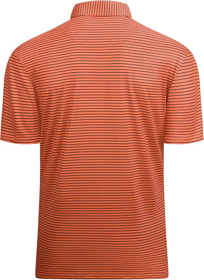 Esabel.C Jacquard Golf Shirts for Men Moisture Wicking Short Sleeve Performance Dry Fit Active Mens Polo Shirts