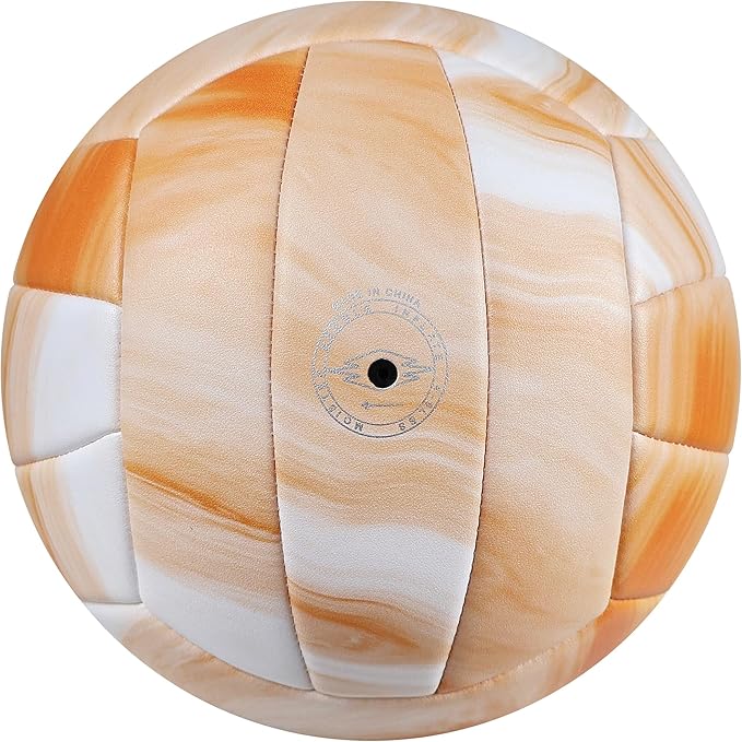EVZOM Super Soft Volleyball Beach Volleyball Official Size 5 for Outdoor/Indoor/Pool/Gym/Training Premium Volleyballs Equipment Durability Stability Sports Ball