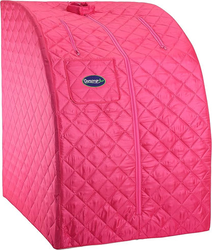 Durasage Portable Steam Sauna for Home Use – Foldable Full Body Personal Spa Tent with 800W Steam Generator, 60-Min Timer, Chair Included, Lightweight Design