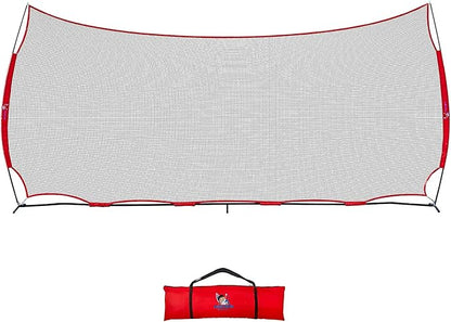 20x10ft Sports Net | 200 SQ feet of Protection | Multi Sport Netting Barrier, Sports Net, Baseball Netting Backstop | Perfect for Golf, Baseball, Basketball, Soccer, Lacrosse, Hockey