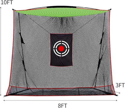 Golf Net for Backyard Drivin Heavy Duty Golf Hitting Practice Net Large Outdoor Indoor for Use10x8FT