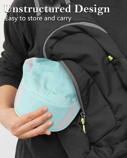 GADIEMKENSD Quick Dry Run Hat Cooling Breathable Mesh