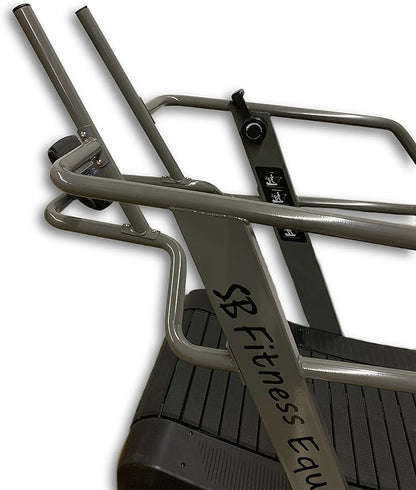 CT700 Self Generated Curved Commercial Exercise Workout Treadmill with 8 Resistance Levels and Front Digital Display