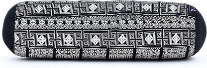 Leewadee Small Yoga Bolster – Shape-Retaining Cervical Neck Roll, Tube Pillow for Comfortable Reading, Kapok Filling, 22 x 6 x 6 inches