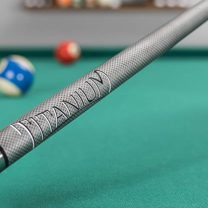 EastPoint Sports Composite Billiard Pool Cue - 58 Inch - Features Premium Fiberglass Material, Titanium Reinforcement, Micro-Fiber Grip