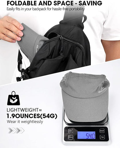 GXCROR Performance Baseball Cap for Men & Women - UPF 50+ Running Hat, Lightweight Quick-Dry Sports Hat for Golf, Hiking, Gym