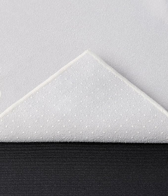 Manduka Yogitoes Yoga Towel – Rubber Grip Dots Non-Slip Bottom, Quick Dry Fitness Towel for Hot Yoga, Pilates, Exercise