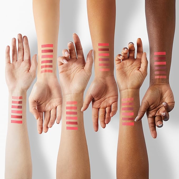 Eakroo 6 Colors Lip Tint Stain Mini Liquid Lipstick, Korean Lip Gloss Moisturizing Natural, Multi-Use Lip and Cheek Tint, Non-Stick Cup, Lightweight, High Pigment, Long-Lasting, Vivid Color