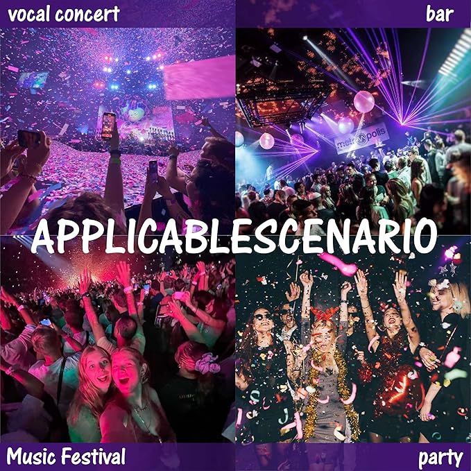 Hair Glitter Body Glitter Spray, 150ML Glitter Hairapray Holographic Purple Glitter Spray for Hair and Boday, Hair Glitter for Kids Women, Body Shimmer Festival Rave and Makeup 4.2 Fl Oz