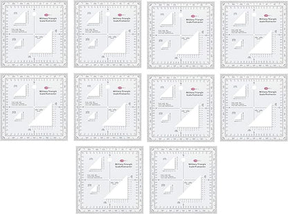 1.2mm Transparent Plastic Military UTM/MGRS Coordinate Scale Map