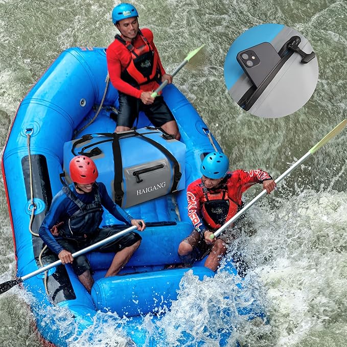 110L Waterproof Duffel Bag Travel Dry Bag, Large Capacity, Adjustable Thickened Straps and Handles, Zip Closure, Air Valve, Fully Waterproof, Perfect for Boating, Rafting, Motorcycle Kayaking