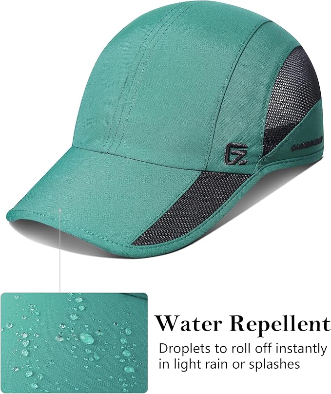 GADIEMKENSD Quick Dry Run Hat Cooling Breathable Mesh