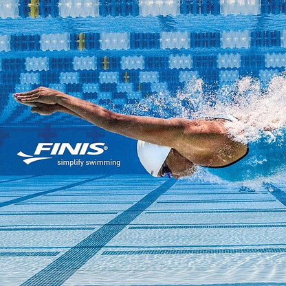 FINIS Foam Kickboard for Swim Training - Builds Leg Strength - Soft EVA Foam - Comfortable Grip - Yellow