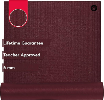 Manduka PRO Yoga Mat - 6mm | Lifetime Durability | Hygienic Construction | Premium Studio Quality | Teacher Approved