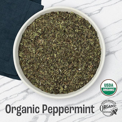 J Mac Botanicals Organic Peppermint Leaf Tea
