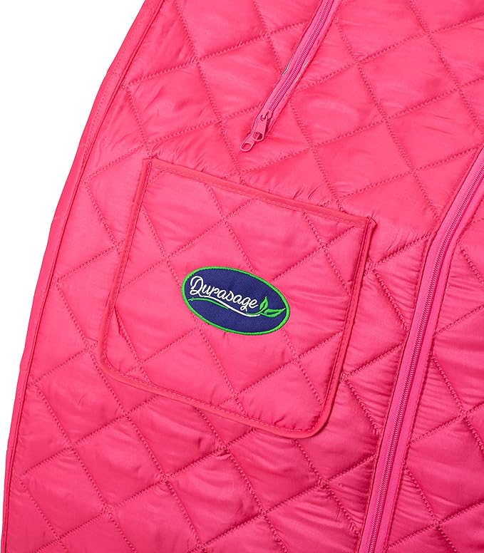 Durasage Portable Steam Sauna for Home Use – Foldable Full Body Personal Spa Tent with 800W Steam Generator, 60-Min Timer, Chair Included, Lightweight Design