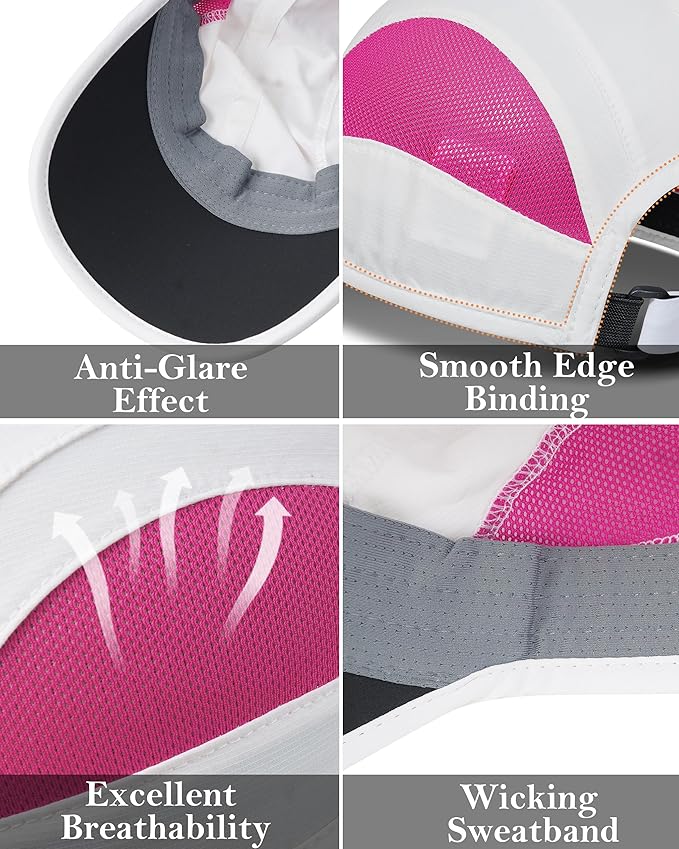 GADIEMKENSD Quick Dry Run Hat Cooling Breathable Mesh