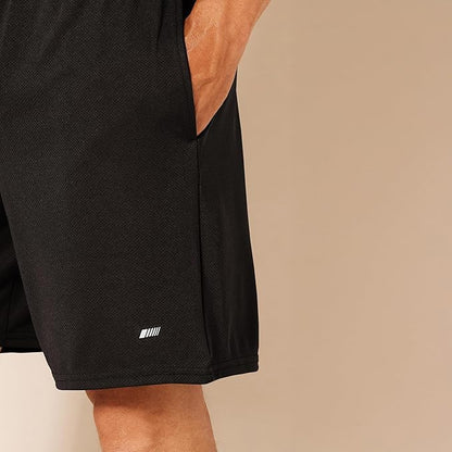 Amazon Essentials Men's Performance Tech Loose-Fit Shorts (Available in Big & Tall), Pack of 2