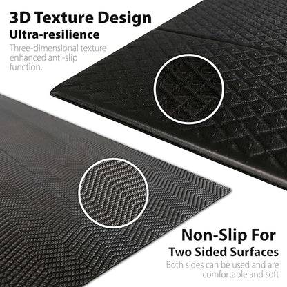 Foldable Yoga Exercise Mat – Lightweight, Anti-Slip, and Easy to Store for Yoga, Pilates, Home Workouts, and Floor Exercises