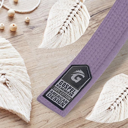 GOSPEL Vintage Series BJJ Belt for Men & Women | Brazilian Jiu Jitsu Belt with Vintage Colors