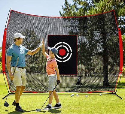 Golf Practice Hitting Nets for Backyard Driving Indoor Use Heavy Duty Practice Golf Driving Pitching Nets for Backyard
