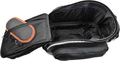 Ibera Bike Bag Mini Commuter 9.5L - Clip-On Bike Rack Bag with Shoulder Strap - Hard Base Reflective Trim Taillight Compatible - Bicycle bag for Folding & Small Bikes, PAKRAK ONLY FOR IBERA MINI RACKS